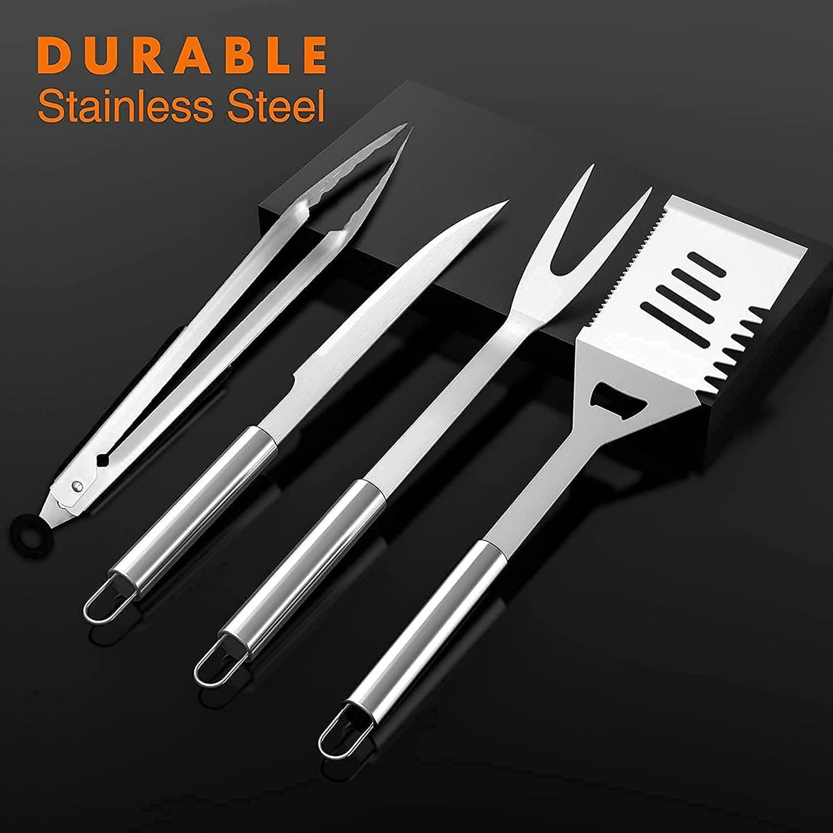 39-Piece BBQ Grilling Set with Apron