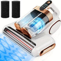 Cordless Mattress Vacuum Cleaner with UV Light and Double Cup