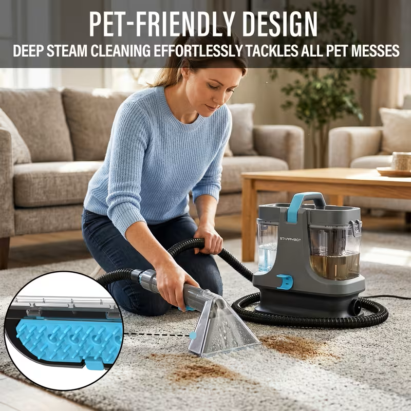 1500W Portable Carpet and Upholstery Spot Cleaner Machine