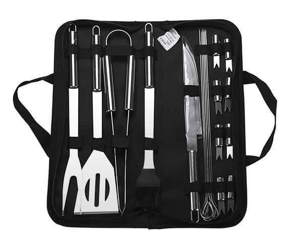 10-Piece BBQ Grilling Utensil Set