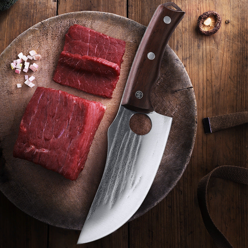 Hand Forging And Cutting Knife Pork File Meat Cutting Knife Small And Light Household Kitchen Cutting Knife