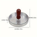 Non Stick Burger Press Patty Maker Metal Hamburger Mold for BBQ Cooking