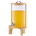 Glass Drink Dispenser with Stand for Parties